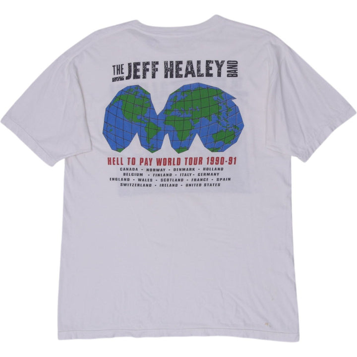 Vintage 1990 The Jeff Healey Band See The Light Hell to Pay Tour T-Shirt Size L | Migration_T-Shirts - Side V | Fashion Rerun