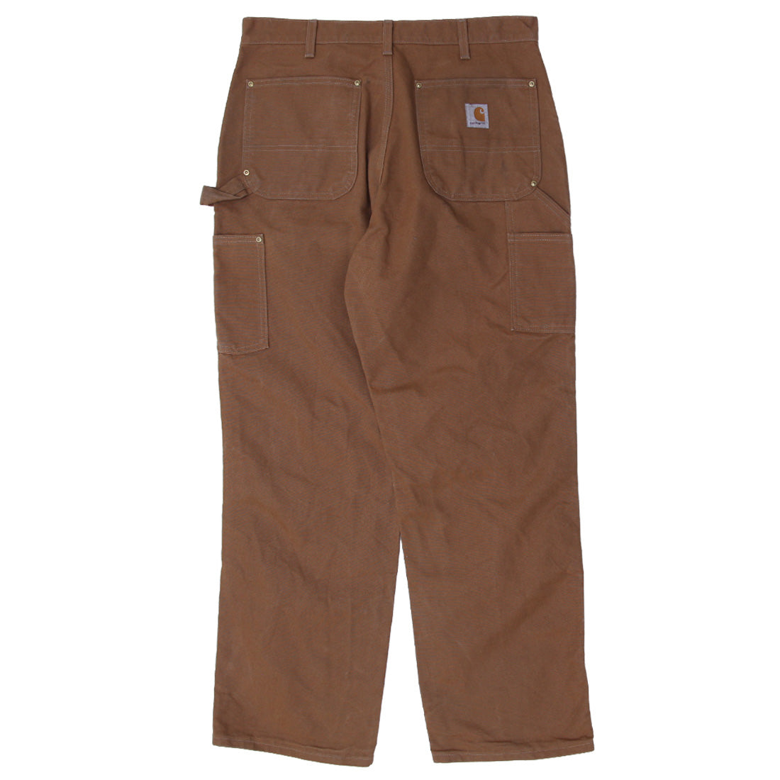 Shop Mens Carhartt B01 BRN Loose Original Fit Double Knee