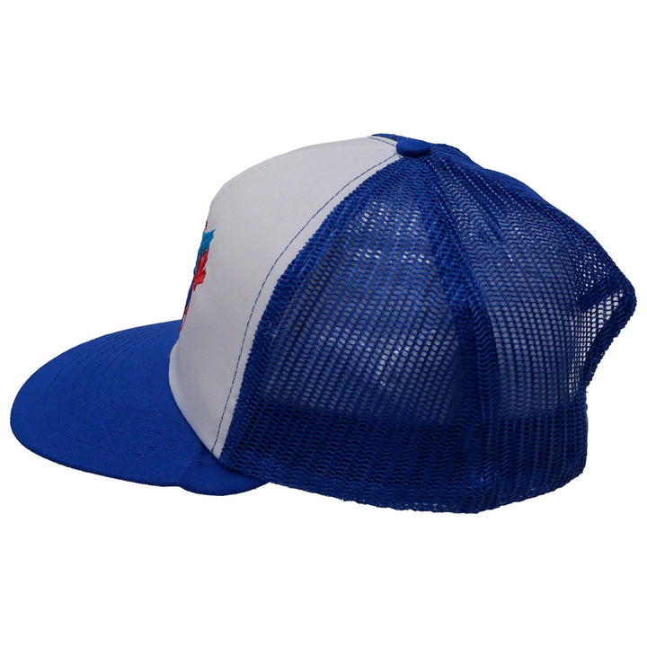 Vintage Toronto Blue Jays MLB Baseball Snapback Mesh Trucker Cap | Migration_Accessories ACCESSORIES BLUE JAY | Fashion Rerun