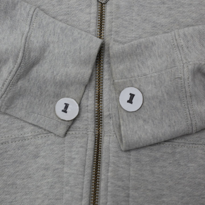 Vintage Polo Ralph Lauren Gray Full-Zip Classic Hoodie Size L | Migration_Hoodies - Alternate View | Fashion Rerun