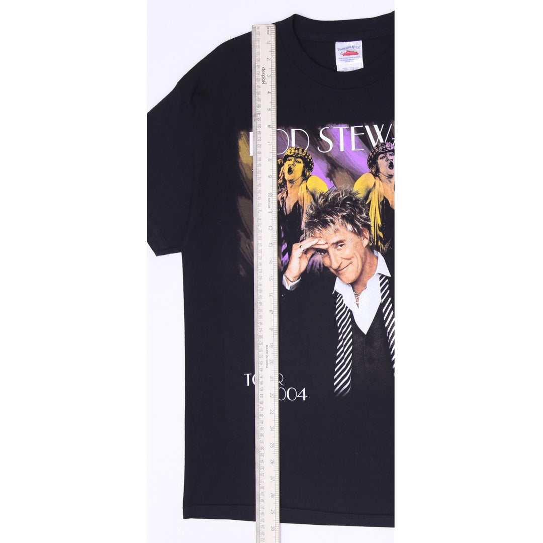 Vintage 2004 Rod Stewart Concert Tour T-Shirt Size L