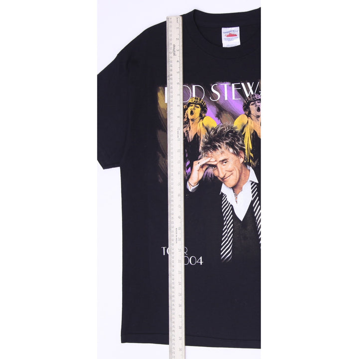 Vintage 2004 Rod Stewart Concert Tour T-Shirt Size L