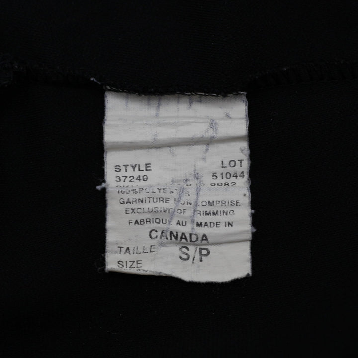 Y2K Ladies Le Chateau Skirt Black Asymmetrical Design Size S