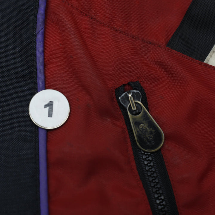 Vintage Choko Lite Racing Jacket Mens Black Red Purple Snowmobile Coat