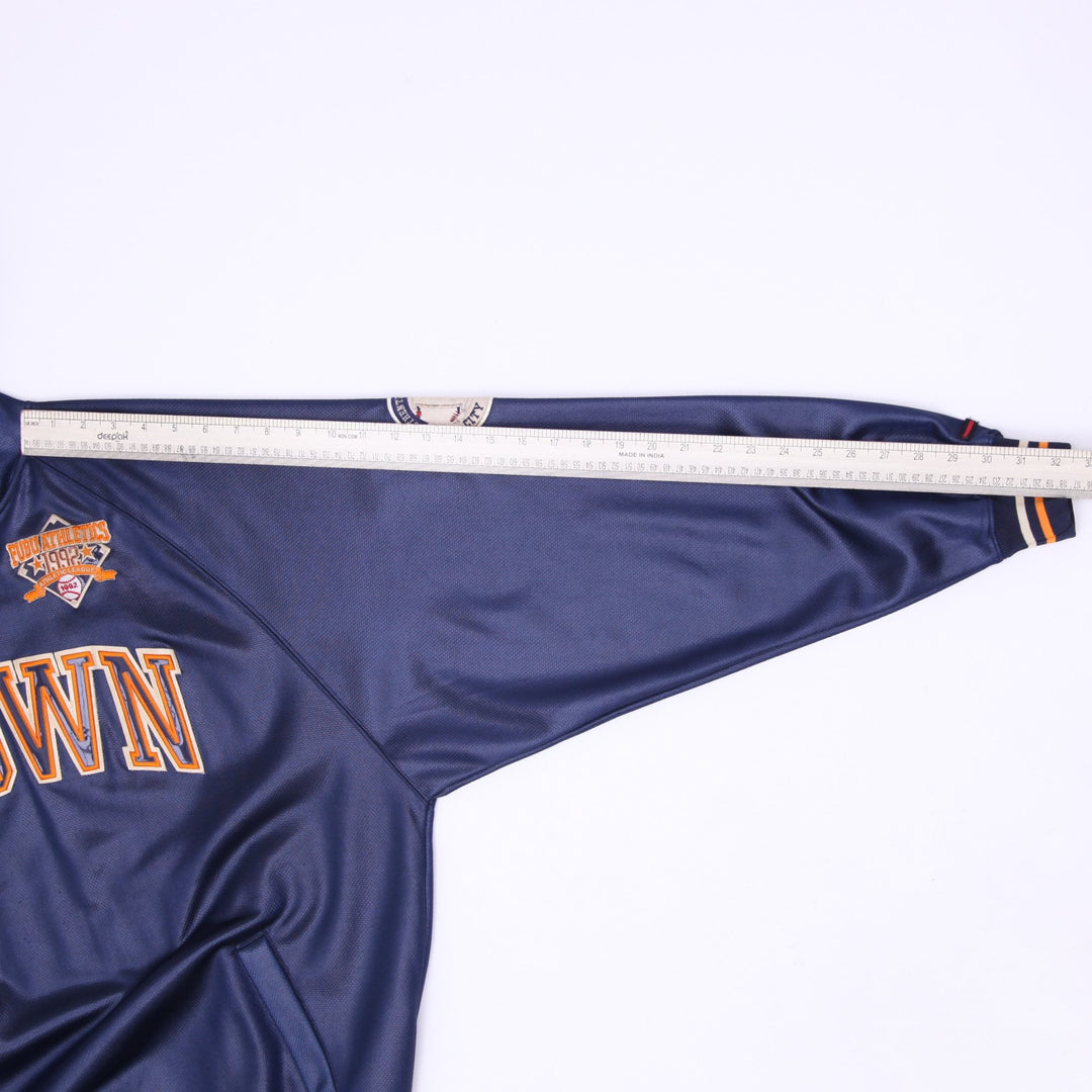 Vintage 90s FUBU Athletics Uptown Mesh Jersey Hoodie Size XL