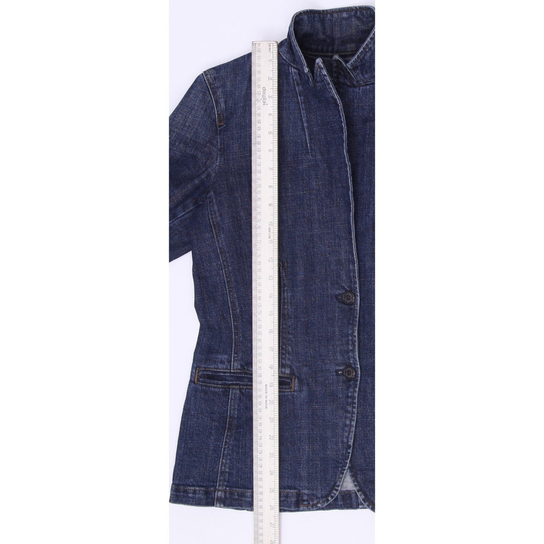 Ladies Ralph Lauren Denim Blazer Jacket Size M