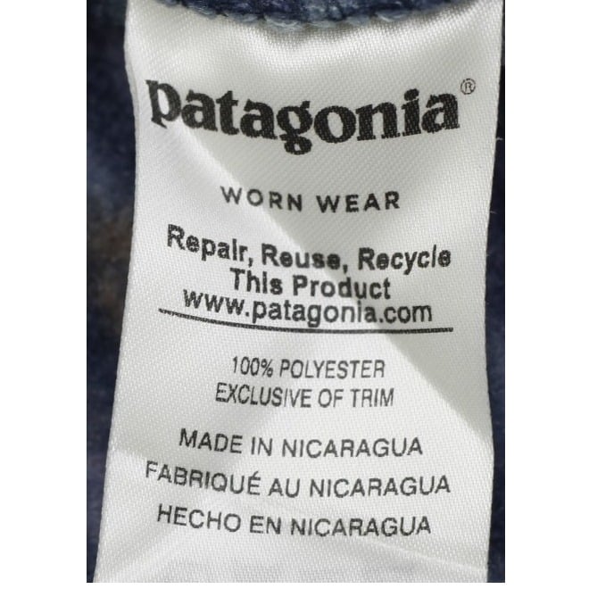 Ladies Patagonia Fleece Lightweight Synchilla Snap-T Pullover Jacket