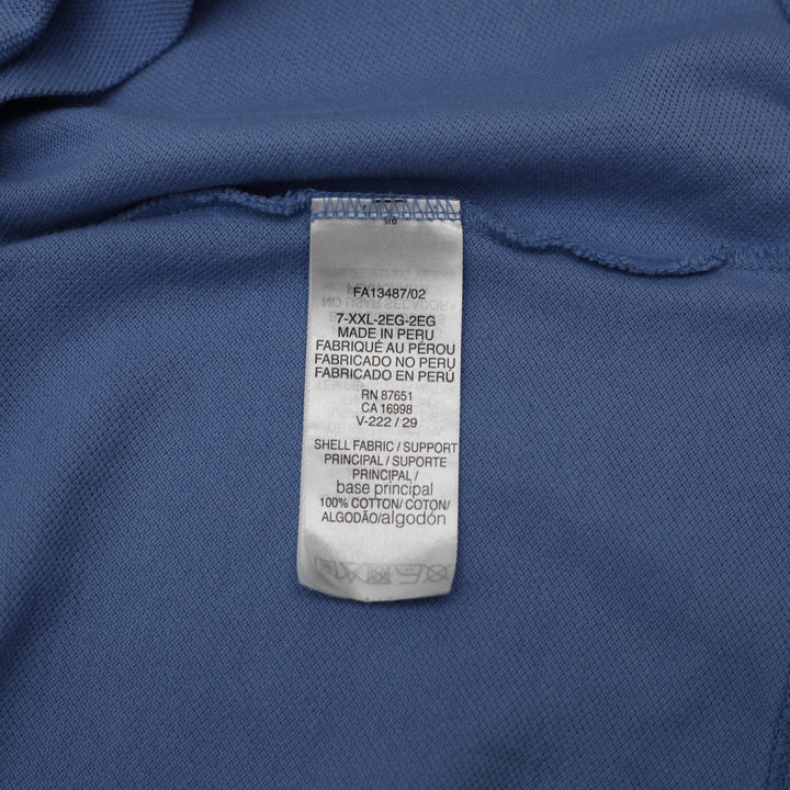 Mens Lacoste Classic Fit Polo Blue Cotton Short Sleeve T-Shirt