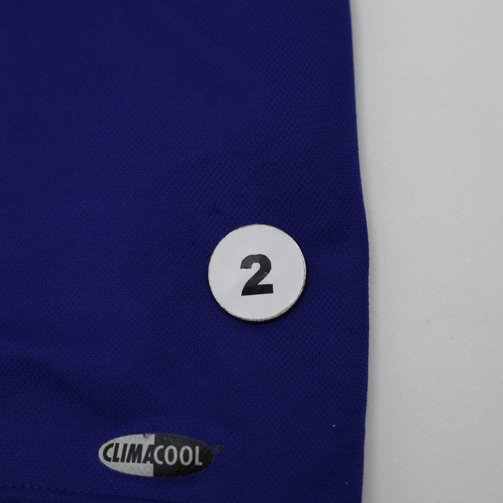 Vintage Mens Adidas Japan 2002-04 Home Football Jersey Blue World Cup 2002