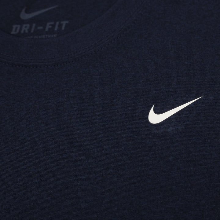 Mens Nike Dri-FIT T-Shirt Navy Blue Athletic Breathable Size M