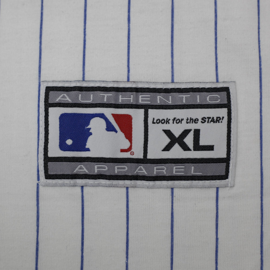 Vintage 90s Starter Montreal Expos Baseball Pinstripe MLB Jersey Size XL