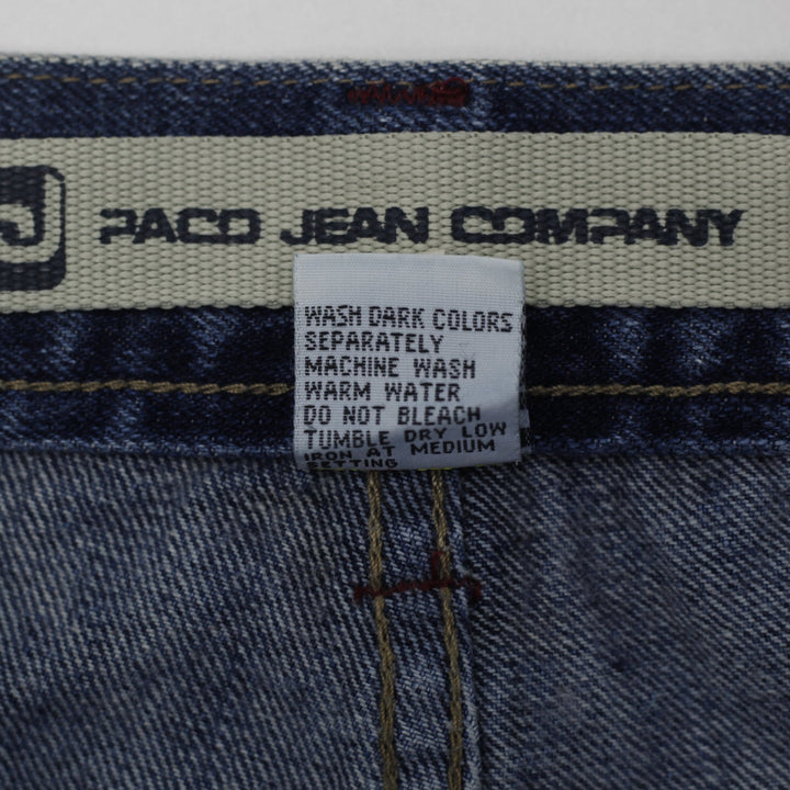 Y2K Mens Paco Jeans Baggy Carpenter Denim Jeans Size 18