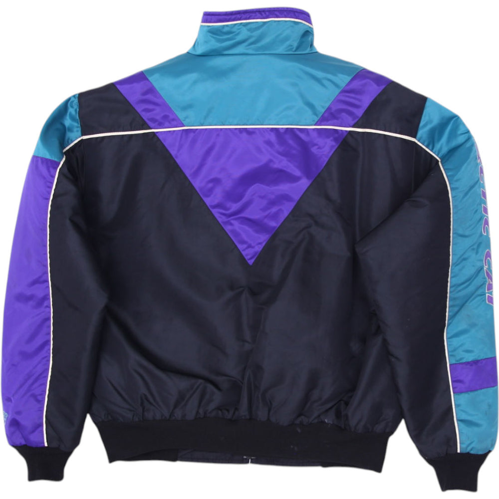Vintage 1990s Arctic Cat Snowmobile Colorblock Racing Jacket XL | Migration_Jackets - Side View | Fashion Rerun