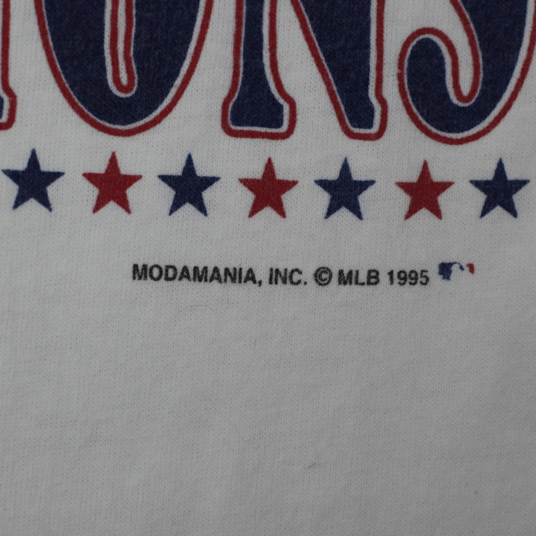 Vintage 1995 Atlanta Braves World Series Champions Made In USA T-Shirt | Migration_T-Shirts - Detail View | Fashion Rerun