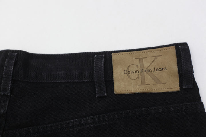 Vintage Calvin Klein Button Fly 100% Cotton Straight Leg Jeans
