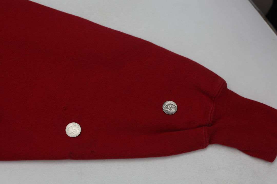 Vintage Champion Reverse Weave Red Sweatshirt | Migration_Sweatshirt JUNEEID20% - Alternate View | Fashion Rerun