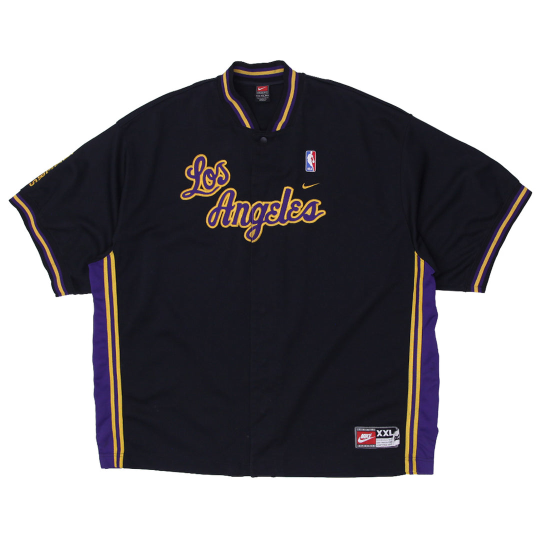 Shop Vintage 90's Nike Team NBA Los Angeles Lakers Warm Up