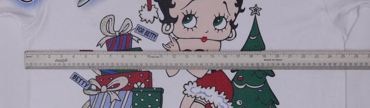 Vintage Mens Freeze White Christmas Betty Boop Graphic T-Shirt | Migration_T-Shirts - View 14 | Fashion Rerun