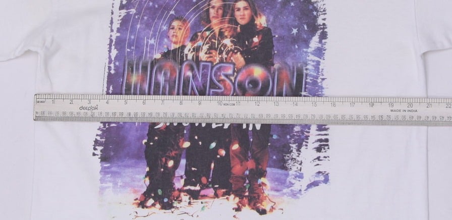 Vintage 90’s NOS Hanson Snowed In Christmas T Shirt Large Band Single Stitch | Migration_T-Shirts - View 7 | Fashion Rerun