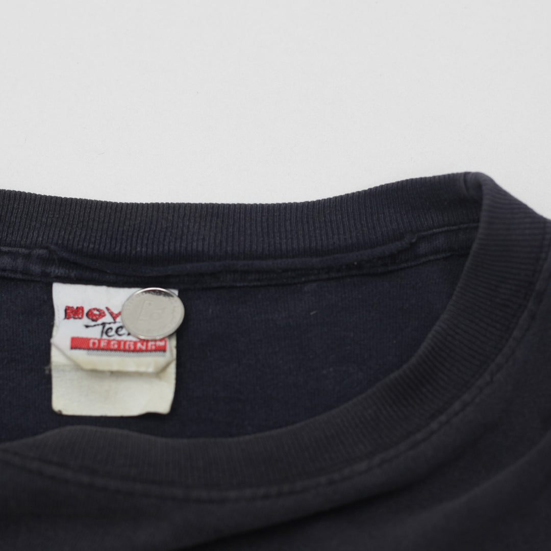 1994 Vintage Daffy Duck Bugs Bunny & Wile E.Coyote Hockey T-Shirt Novel Teez - Fashion Rerun Vintage Migration_T-Shirt