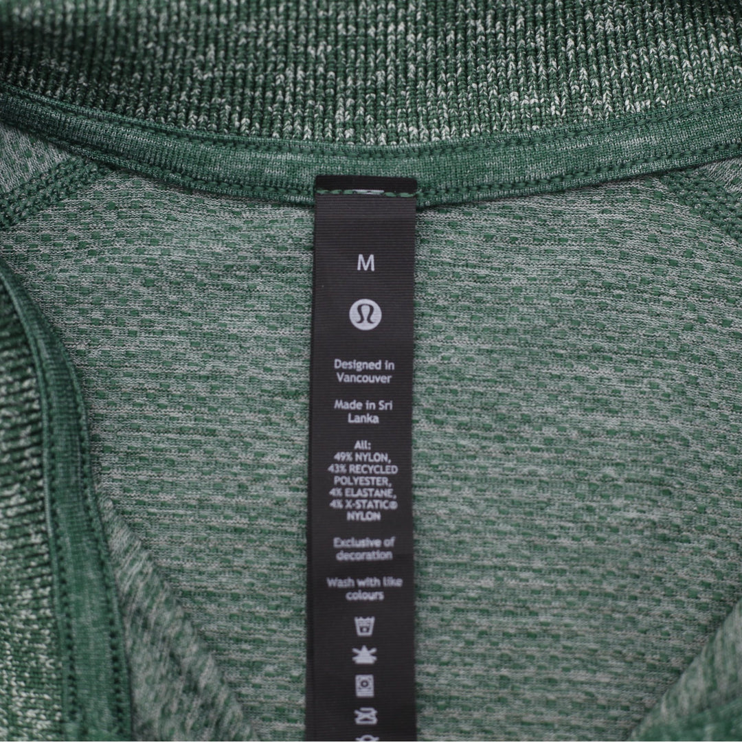 Mens Lululemon Metal Vent Tech Short Sleeve Polo T-Shirt Size M