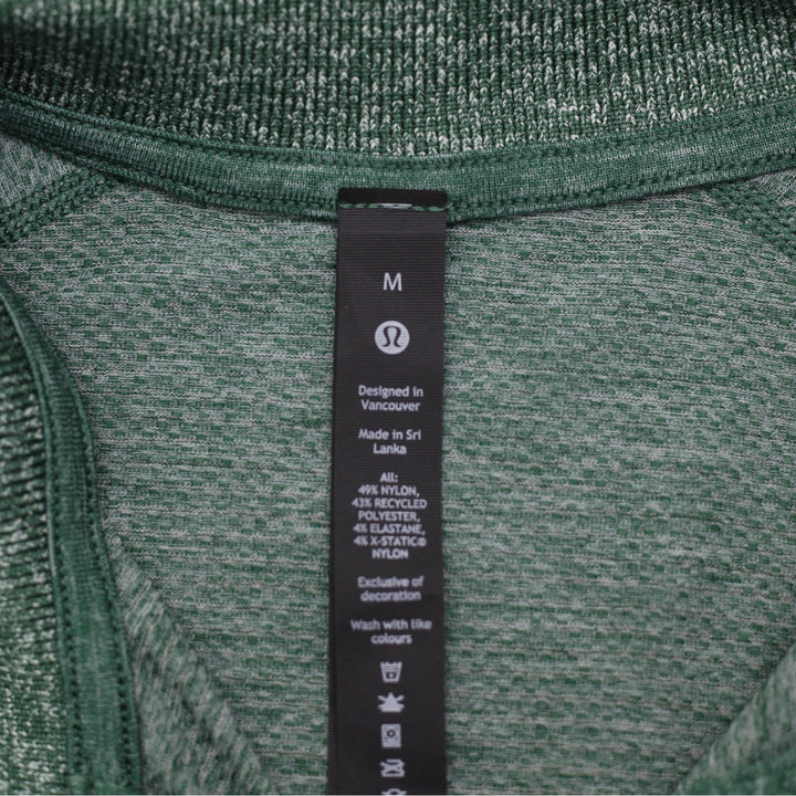 Mens Lululemon Metal Vent Tech Short Sleeve Polo T-Shirt Size M