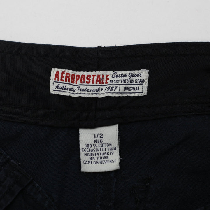 Y2K Ladies Aeropostale Low Rise Utility Cargo Flare Pants Size 1/2
