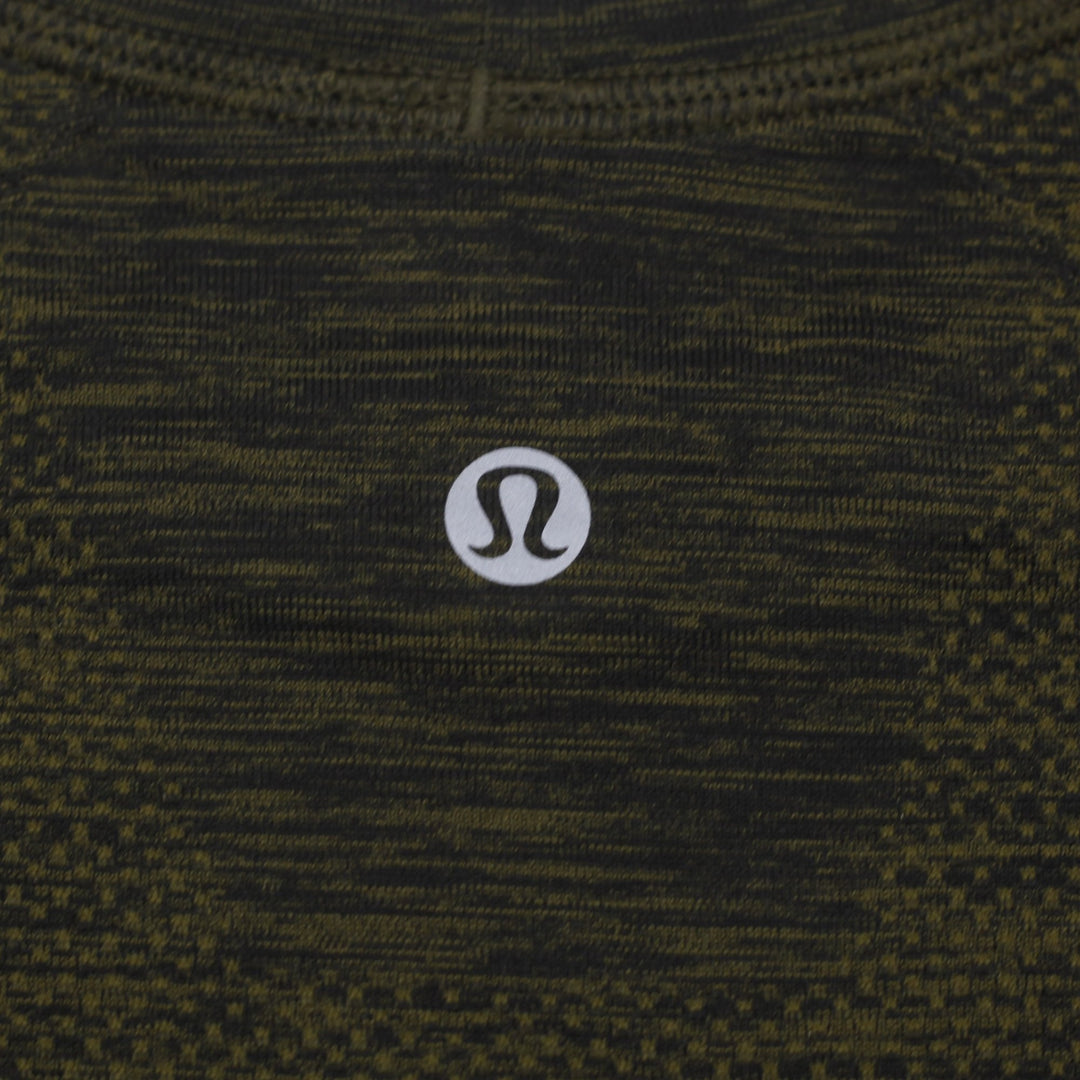 Mens Lululemon Metal Vent Tech Short Sleeve T-Shirt Olive Green Size M
