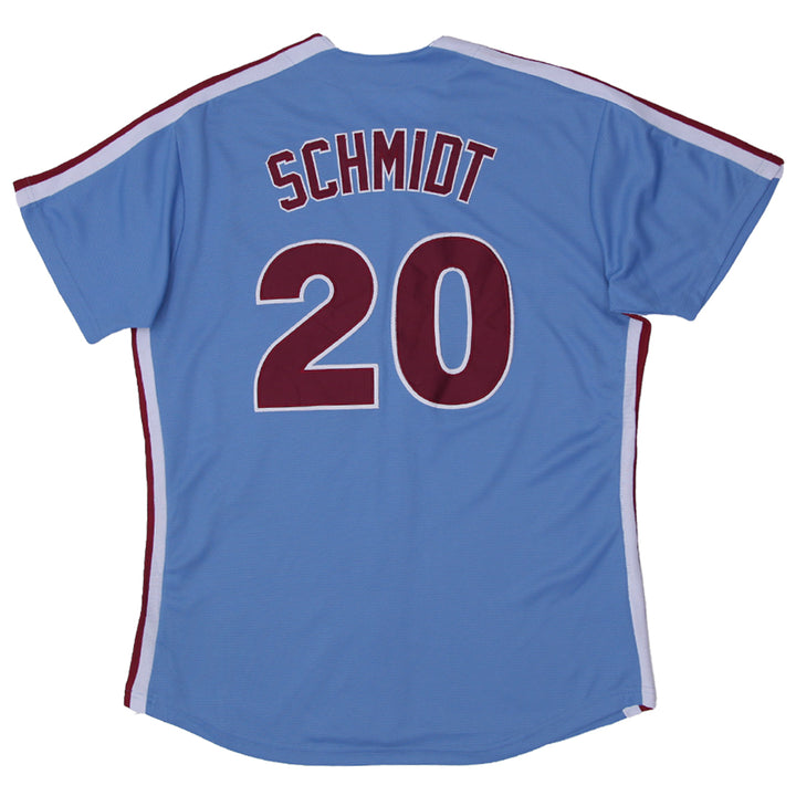 Mens Nike Philadephia Phillies Schmidt # 20 Baseball Jersey - Fashion Rerun Vintage Migration_Jersey