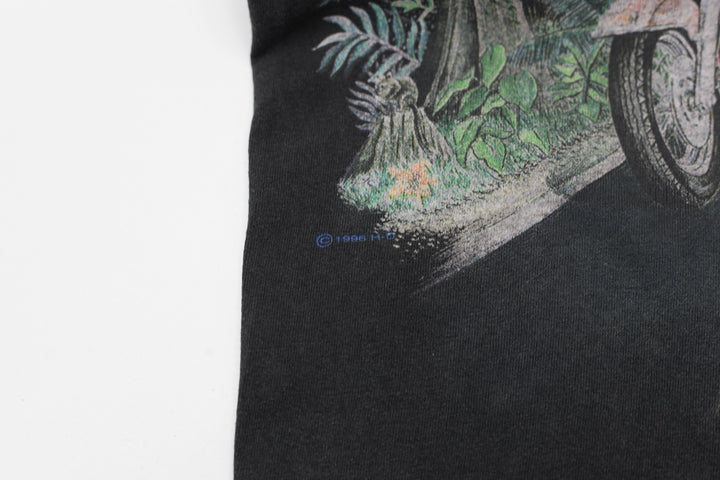 1996 Vintage Harley Davidson Biker T-Shirt Single Stitch Made In USA M