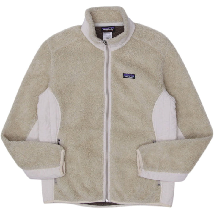 Ladies Patagonia Synchilla Full Zip Cream Fleece Large Jacket | Migration_Jackets | Fashion Rerun