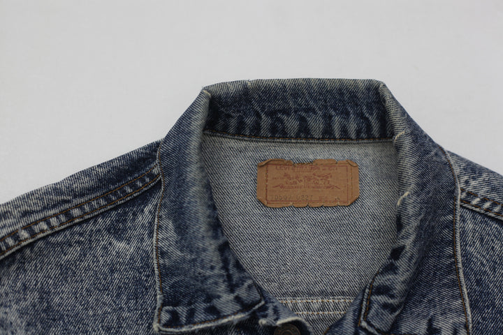 Vintage Levis 70507 0227 Acid Washed Denim Jacket