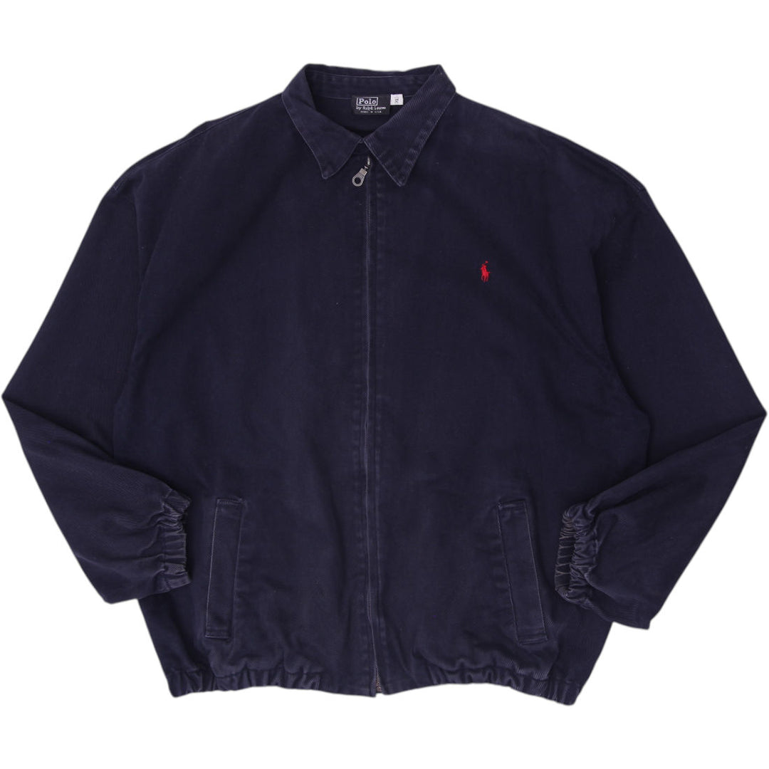 Vintage Polo by Ralph Lauren Full-Zip Harrington Jacket Size XL Made In USA