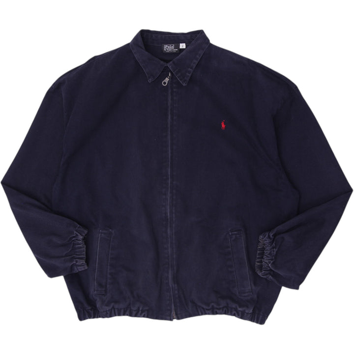 Vintage Polo by Ralph Lauren Full-Zip Harrington Jacket Size XL Made In USA