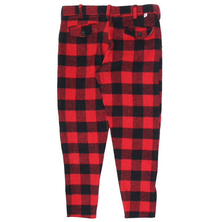 Vintage Big Bill Plaid Flannel Pants