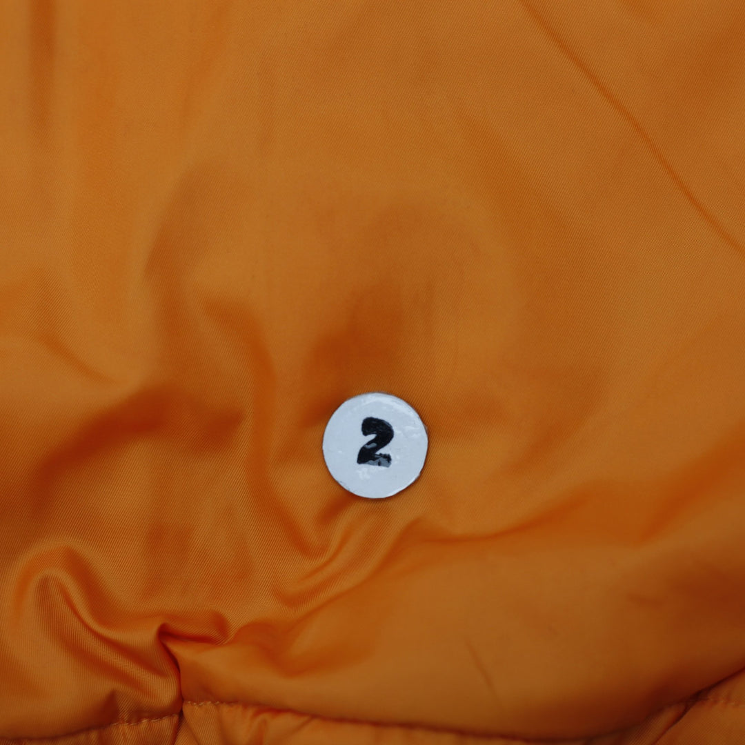 Vintage MA-1 Bomber Jacket Black Orange Reversible Nylon S | Migration_Jackets - View 11 | Fashion Rerun