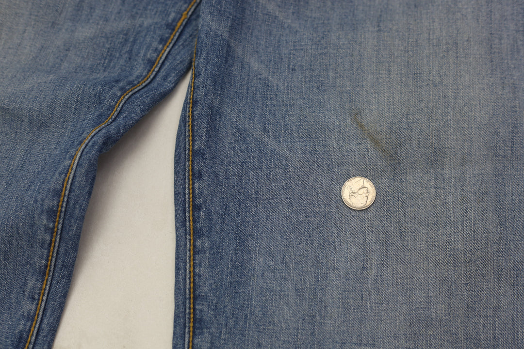 Y2K Mens Rocawear Washed Straight Baggy Jeans