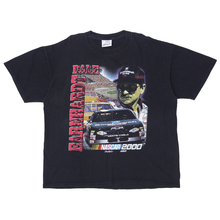 2000 Vintage Dale Earnhardt Nascar Winston Cup Schedule Racing T-Shirt XL - Fashion Rerun Vintage Migration_T-Shirt