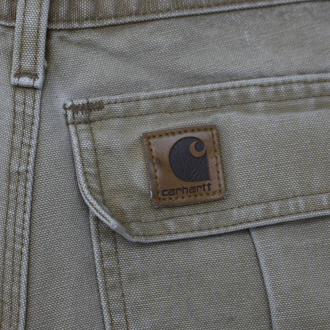Vintage Carhartt Brown Cargo Workwear Pants | Migration_Pants WW Collection - Back View | Fashion Rerun