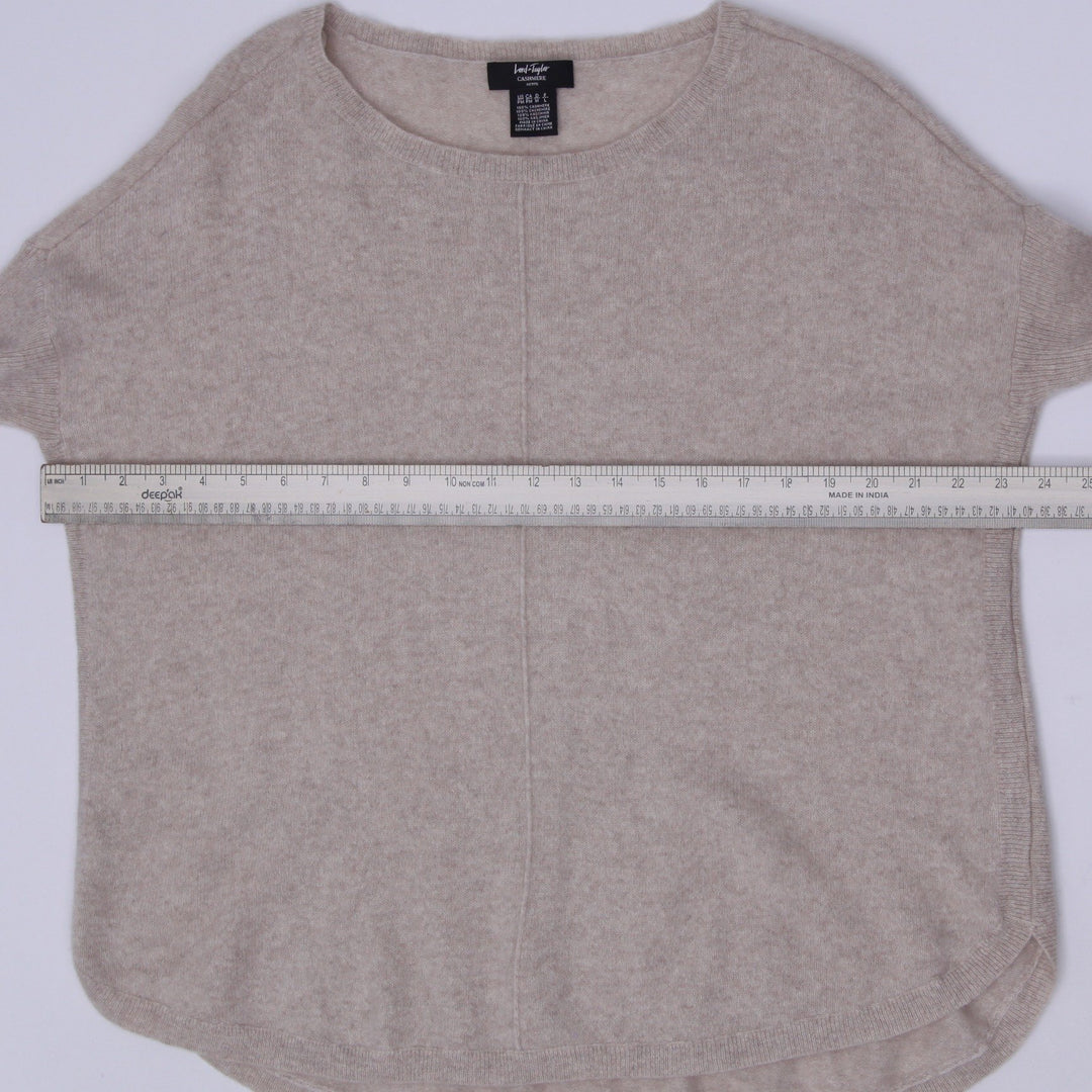 Ladies Lord & Taylor 100% Cashmere Petite Sweater Size M