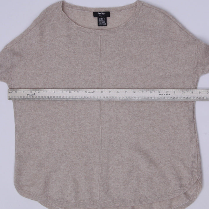 Ladies Lord & Taylor 100% Cashmere Petite Sweater Size M