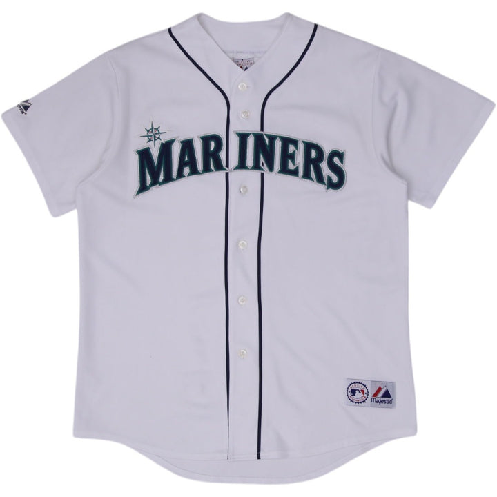 Vintage Mens Majestic Seattle Mariners Jersey White MLB Baseball Size XL | Migration_Jerseys | Fashion Rerun