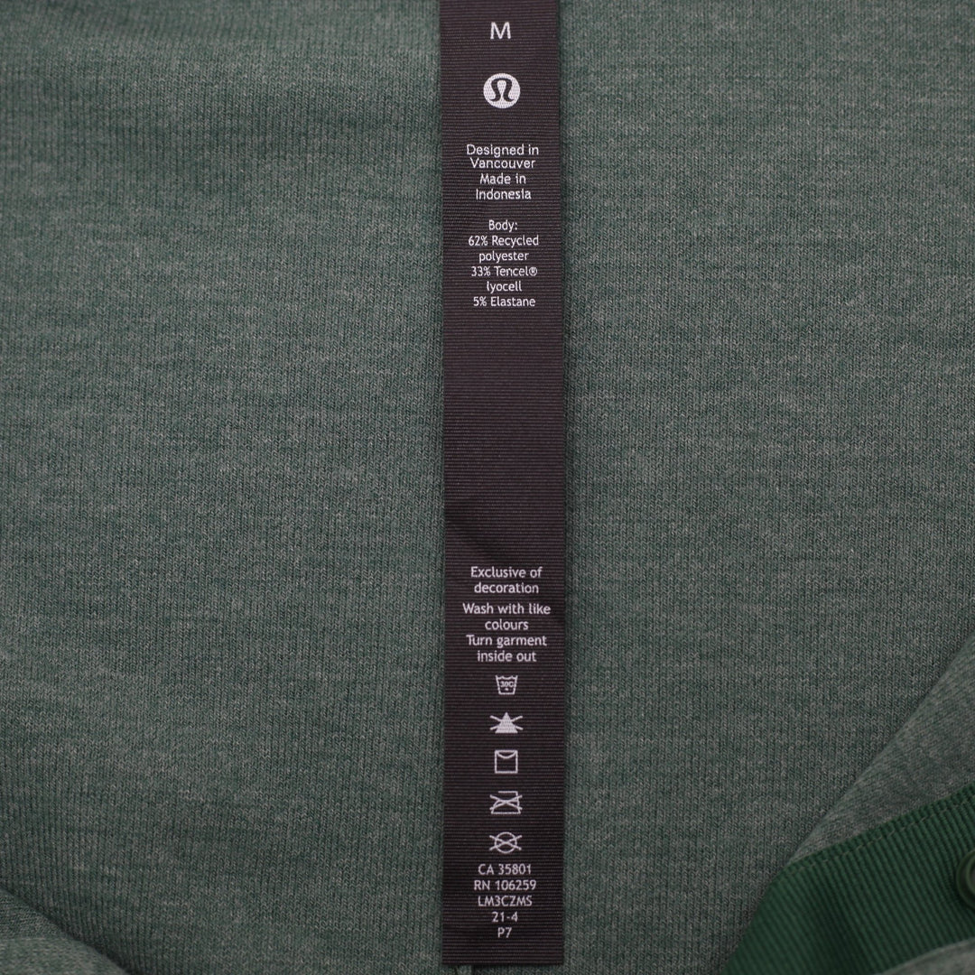Mens Lululemon Soft Knit Overshirt Snap Front Shacket Shirt Size M