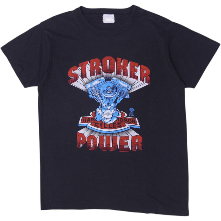 Vintage Mens Harley Davidson Biker Logo Graphic T-Shirt Size L | Migration_T-Shirts | Fashion Rerun