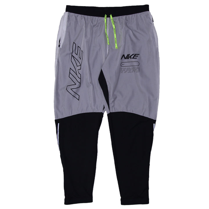 Mens Nike Phenom Air Elite Running Pants Jogger White Black