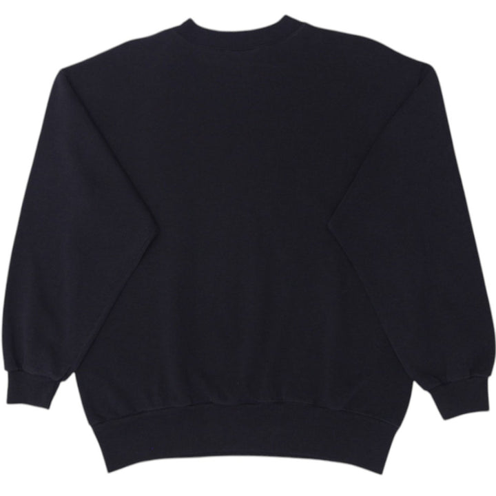Vintage 1990s Chicago White Sox MLB Black Crewneck Sweatshirt Size M | Migration_Sweatshirt - Side View | Fashion Rerun