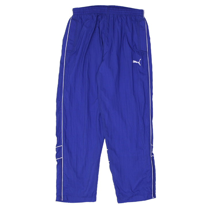 Vintage Embroidered Puma Logo Sports Nylon Pants