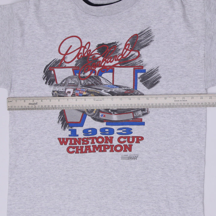 Vintage 1993 Dale Earnhardt Winston Cup Champion Sports Image USA Ringer