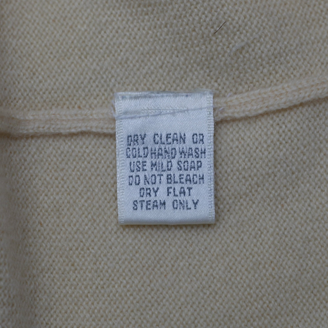 Ladies Neiman Marcus 100% Cashmere Mock Neck Turtleneck Sweater Size S