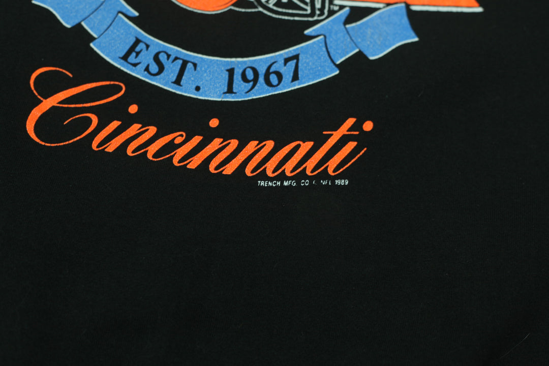 Vintage Fruit of The Loom 80s Cincinnati Bengals Sweatshirt Made in USA